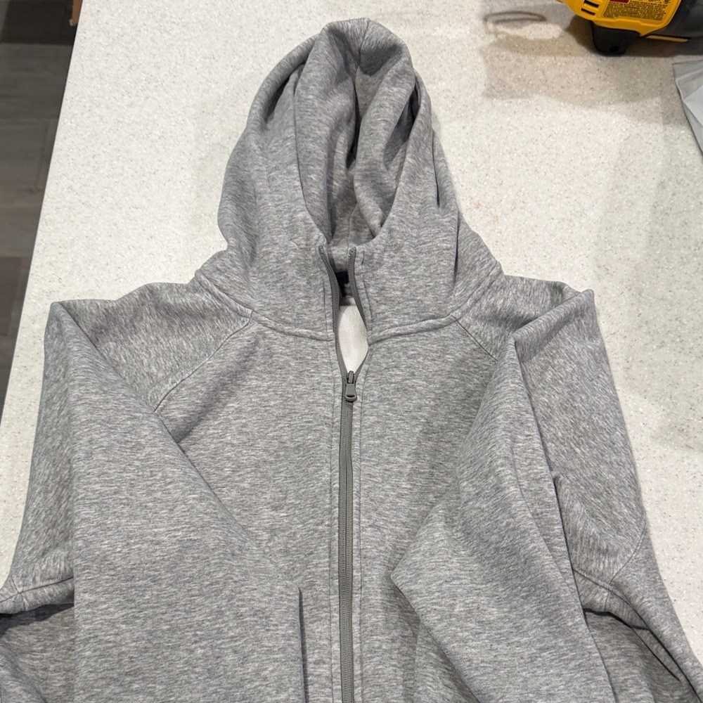 Fabletic - Gray Zip-Up Hoodie